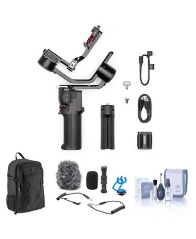 Dji Rs 3 Mini 3 Axis Handheld Gimbal Stabilizer Bundle With Backpack Shotgun Microphone Cleaning Kit