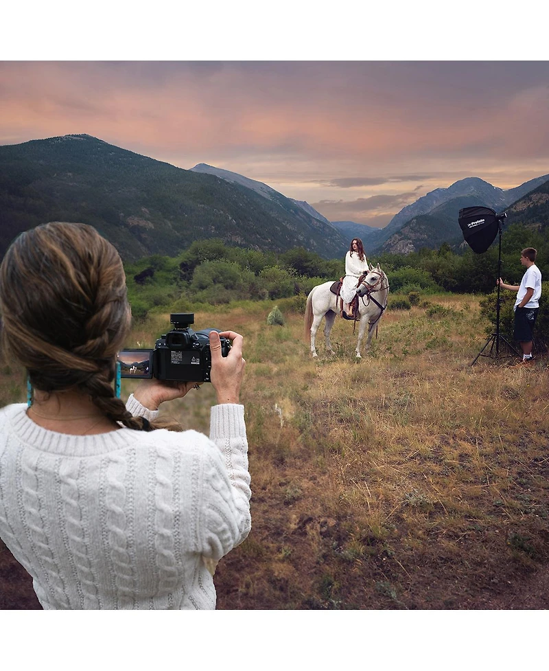 Profoto A2 Off Camera Flash Head and Connect Wireless Transmitter Kit for Sony Cameras
