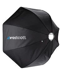 Westcott Rapid Box Switch Octa-l with 40-Degree Egg Crate Grid, Silver