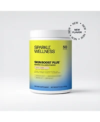 Sparkle Wellness Marine Skin Boost Plus (No Flavor) [50-Serves] Collagen Powder with Marine-derived Verisol Bioactive Hydrolyzed Peptides, Vitamin C &