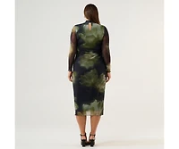 Estelle Women's Peace Lily Mesh Dress