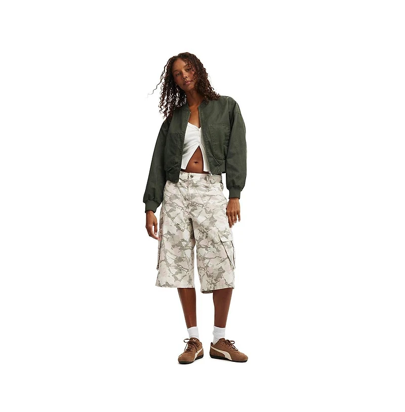 Cotton On Women's Long Cargo Jort
