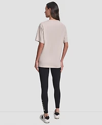 Dkny Women's Oversized Short Sleeve Tunic T-Shirt