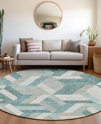 Dalyn Lorenzo Washable LN1 8'x8' Round Area Rug