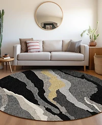 Dalyn Lorenzo Washable LN4 8'x8' Round Area Rug