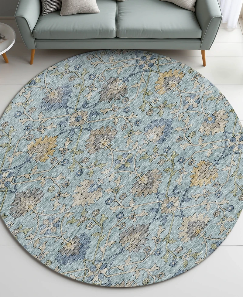 Dalyn Silk Road Washable SR1 8'x8' Round Area Rug