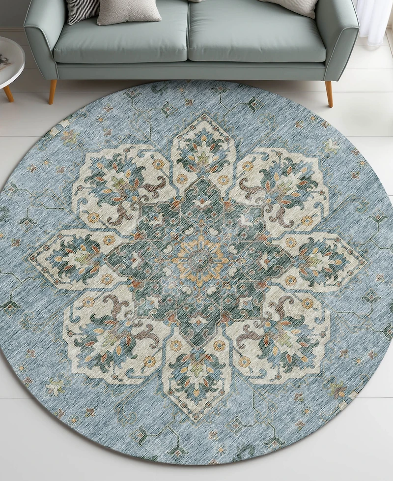 Dalyn Silk Road SR6 8'x8' Round Area Rug
