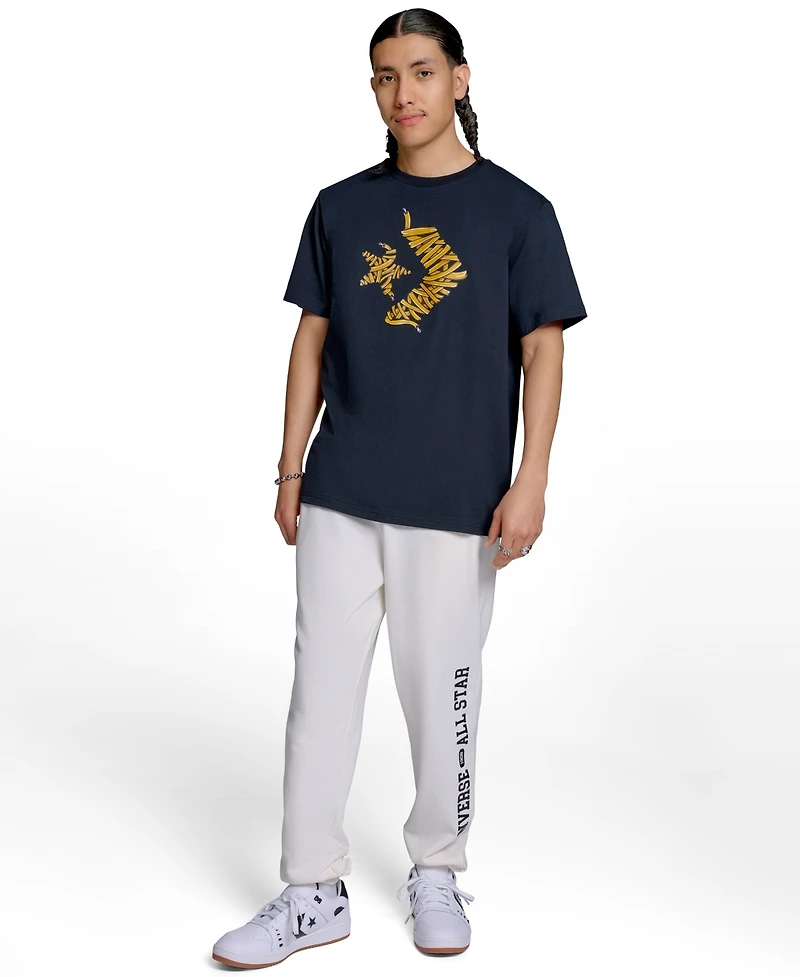 Converse Men's Shoelace Graphic Print T-Shirt