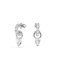 Swarovski Mesmera Rhodium Plated Earrings and Necklace Set