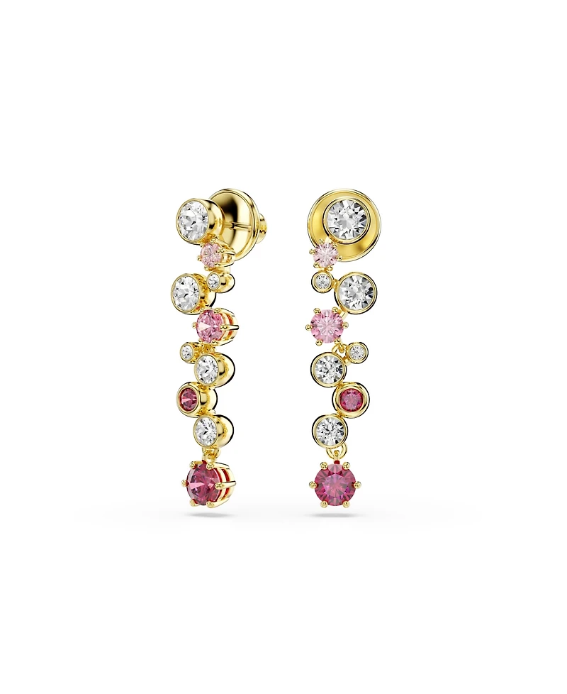 Swarovski Constella Gold Tone Plated Earrings and Necklace Set