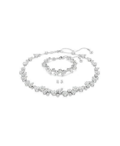 Swarovski Constella Rhodium Plated Set