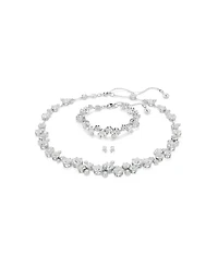 Swarovski Constella Rhodium Plated Set