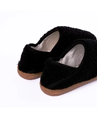 Minnetonka Women's Packaway Fabric Slipper Collabsible Heel