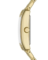 Folio Women's Quartz Three-Hand Gold Alloy Watch Set, 36mm