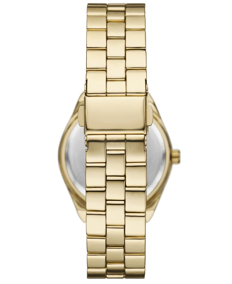 Folio Women's Quartz Three-Hand Gold Alloy Watch Set, 32mm