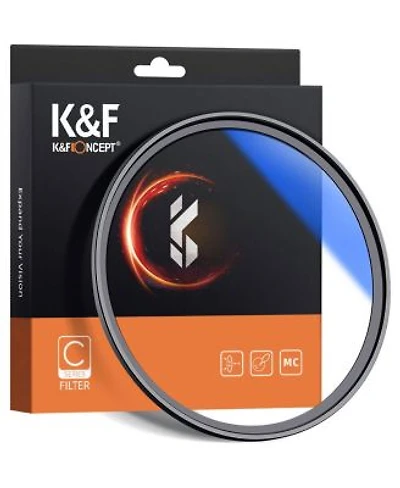 K F Concept 55mm C Series Blue Mcuv Filter