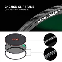 K&F Concept 62mm Nano-x Neutral Density ND8 0.9 3-Stop Magnetic Filter