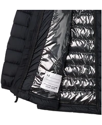 Columbia Big Boys Powder Lite Ii Quilted Colorblocked Full-Zip Hooded Jacket