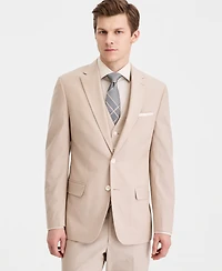 Tommy Hilfiger Men's Modern-Fit Th Flex Stretch Chambray Suit Separates Jacket