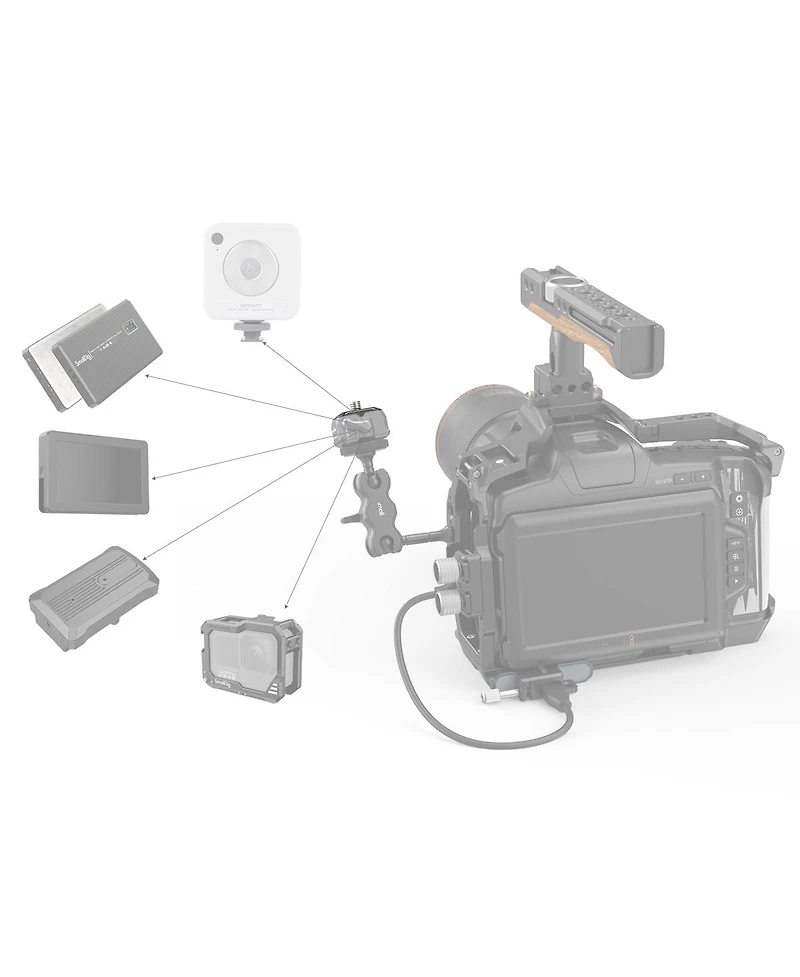 SmallRig Drop-In HawkLock Mini Universal Quick Release Top Plate