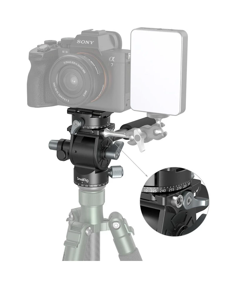 SmallRig Lightweight Fluid Video Head