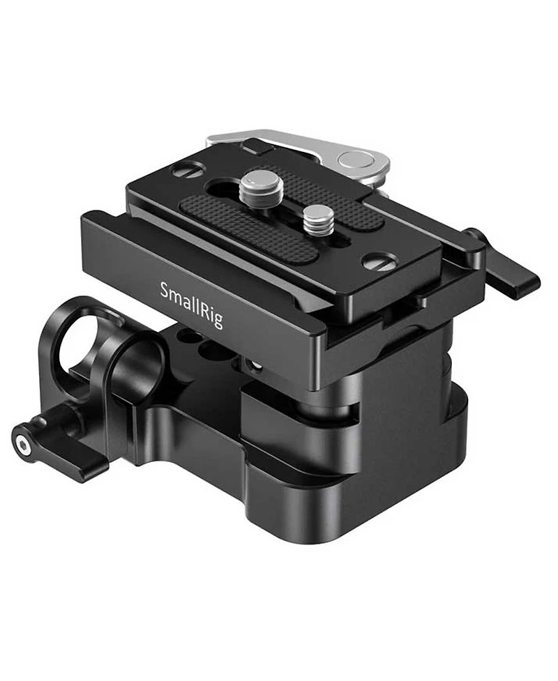 SmallRig Universal 15mm Rail Support System Baseplate with Thumb-Lever Locks