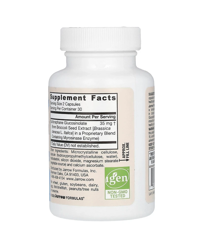 Jarrow Formulas Nutrition BroccoMax