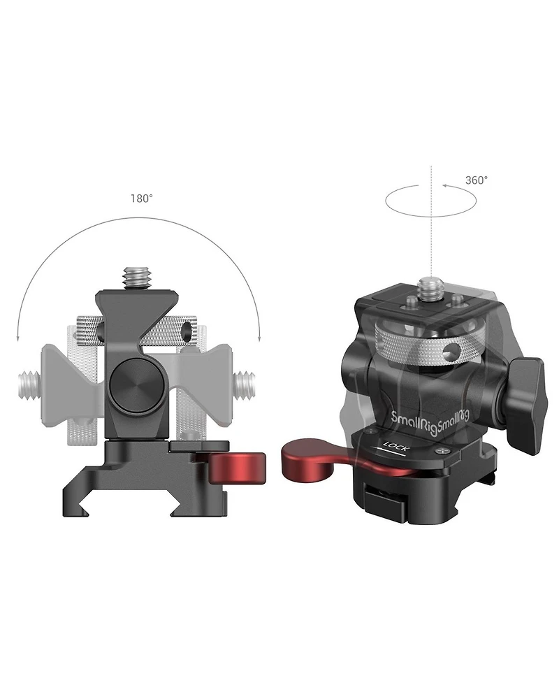 SmallRig Swivel and Tilt Adjustable Monitor Mount with Nato Clamp Mount