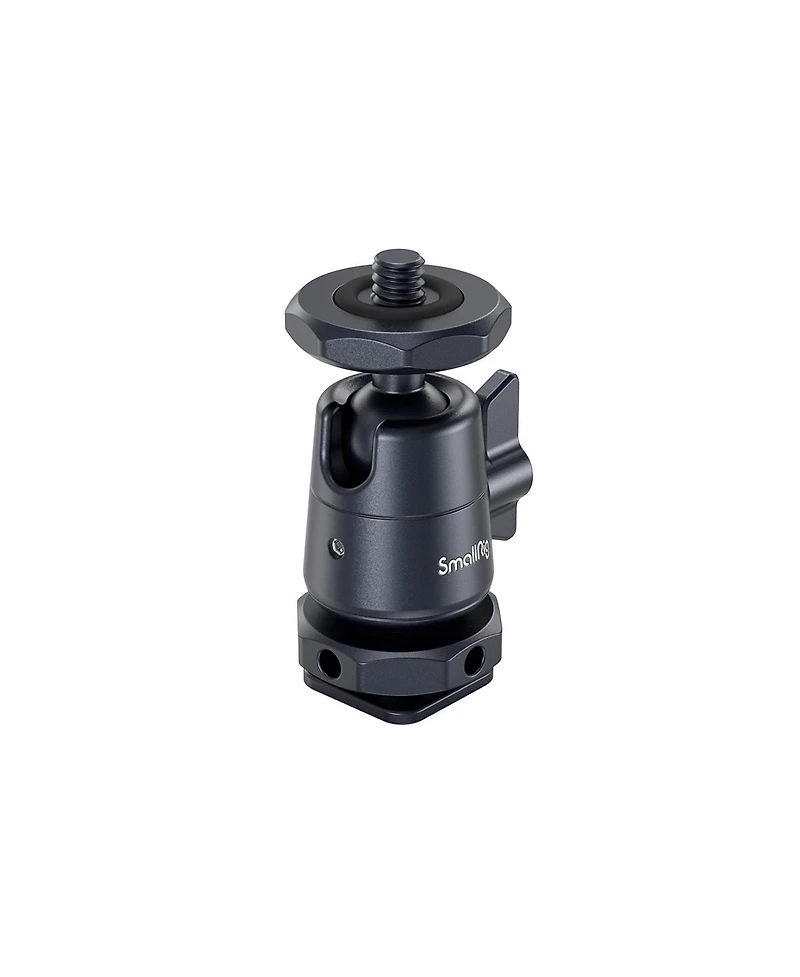 SmallRig Mini Ball Head Mount with Removable Cold Shoe, 2-Pack