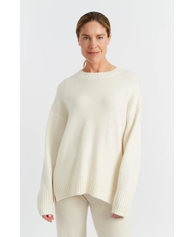 Chinti & Parker Women's Pure Cashmere Crew Neck Sweater