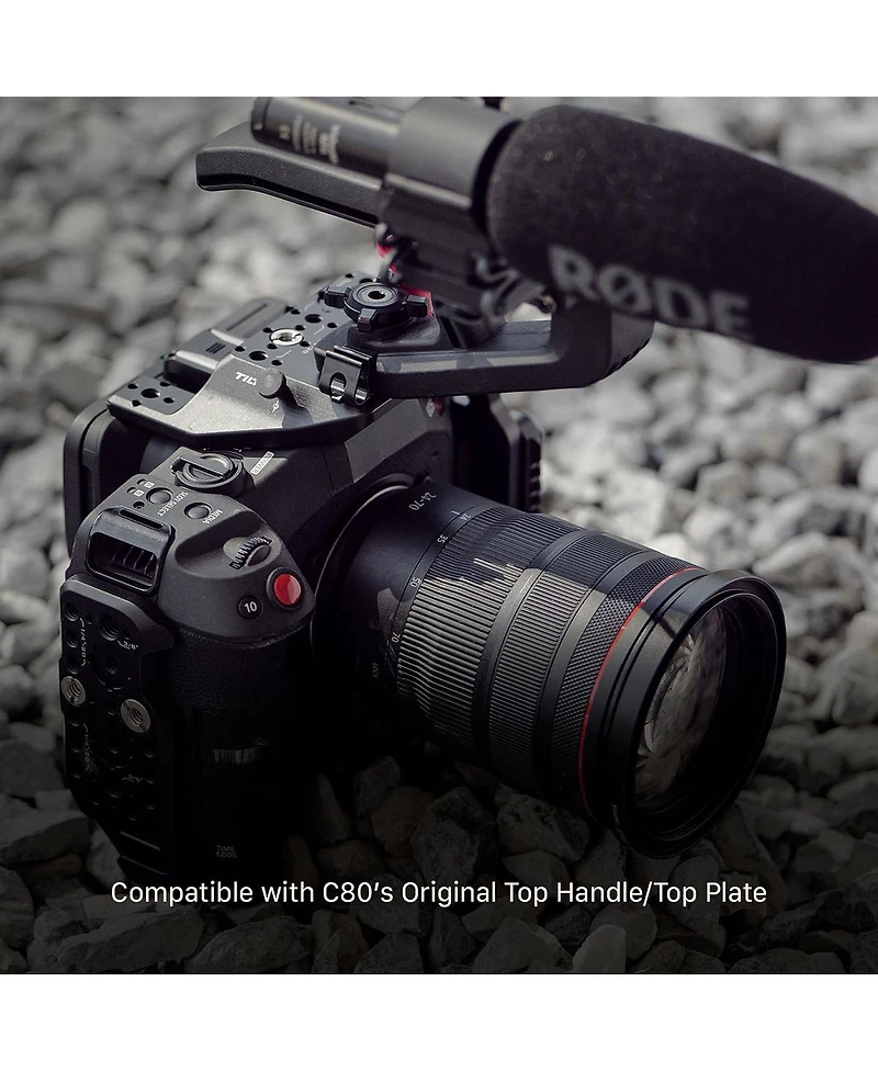 Tilta Camera Cage Base Kit for Canon Eos C80 Camera, Black