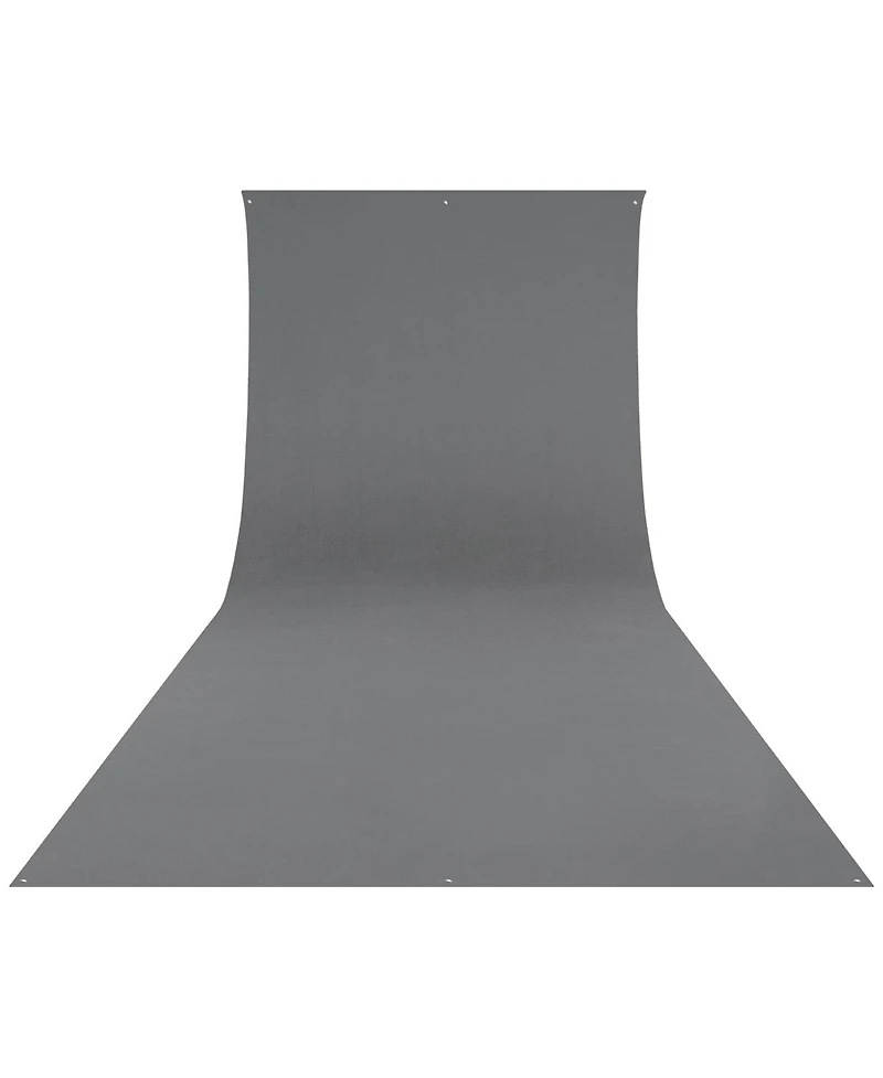Westcott 9' x 20' Neutral Gray Wrinkle Resistant Backdrop