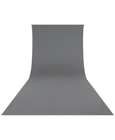 Westcott 9' x 20' Neutral Gray Wrinkle Resistant Backdrop