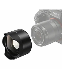 Sony Sony SEL075UWC 21 mm f/2.8-22 Ultra Wide Converter Lens for Mirrorless Cameras,Black