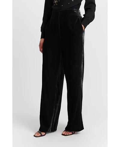 Chinti & Parker Women's Laura Whitmore Velvet Trousers