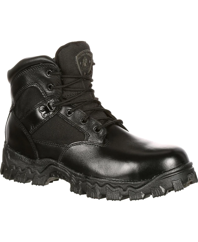 Rocky Men's Alpha Force Composite Toe Waterproof Public Service Boot