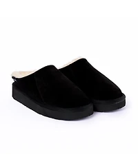 Minnetonka Women's Coze Around Clog Suede Slippers