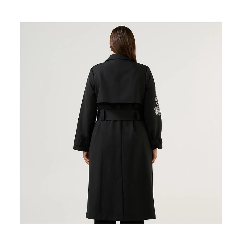 Estelle Women's Monet Embroidered Trench