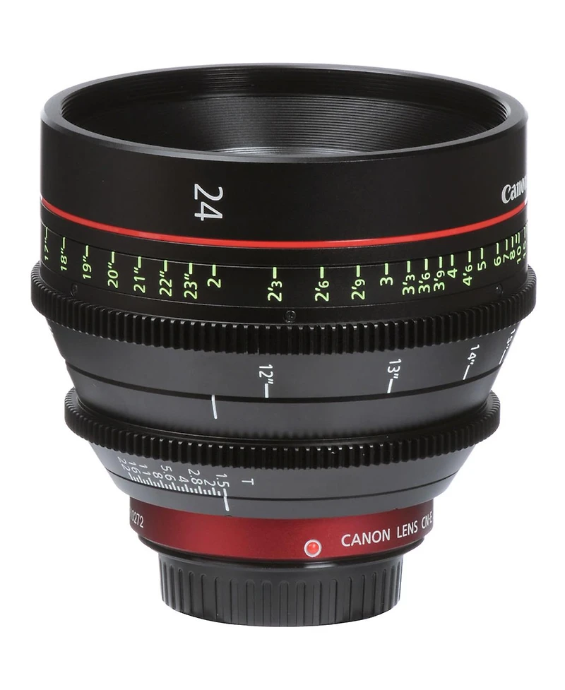 Canon Cinema Prime Cn-e 24mm T1.5 L F Lens for Canon Ef