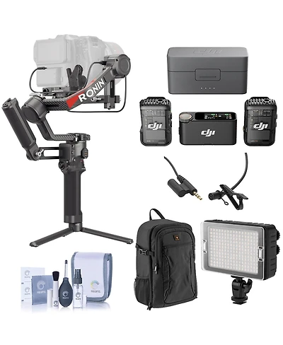 Dji Rs 4 Pro Combo, Bundle with Complete Kit