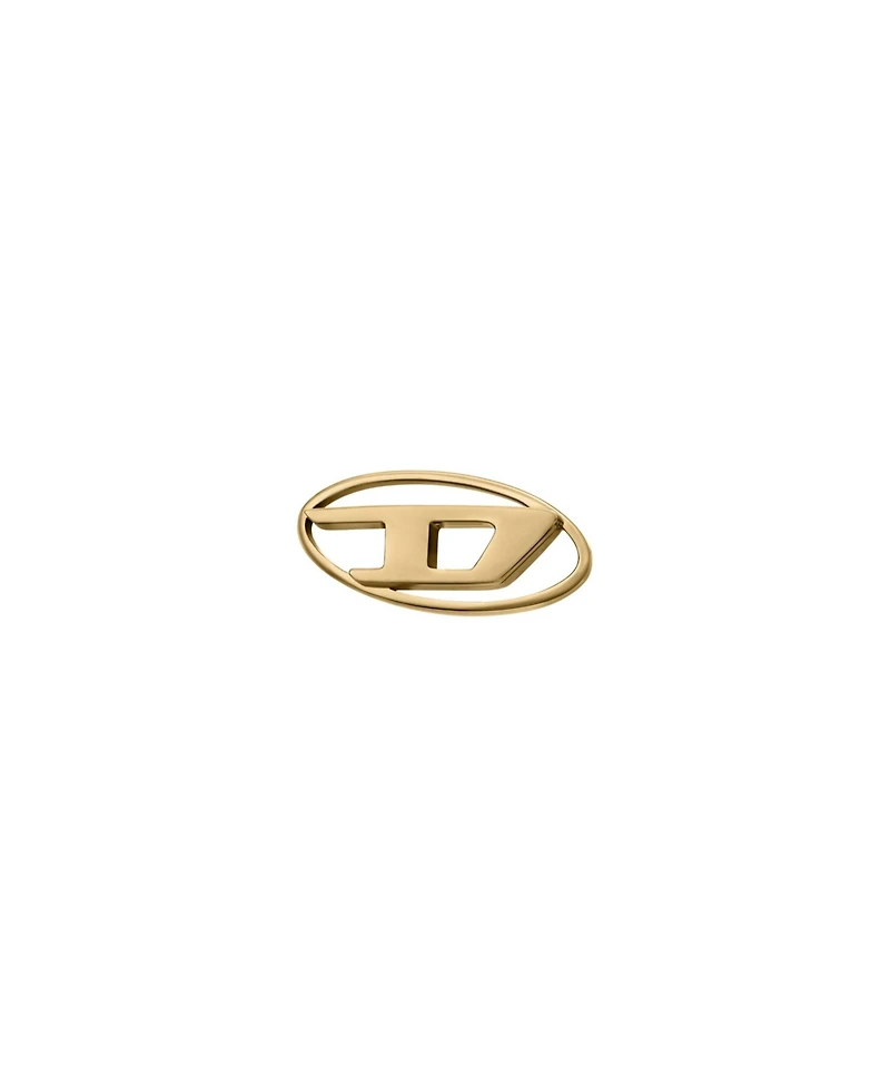 Diesel Men's Gold-Tone Stainless Steel Stud Earring