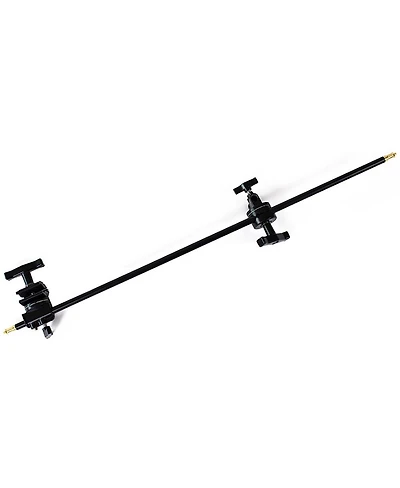 Savage 40" Stainless Steel Chrome/Black Grip Arm with Gobo Clamps