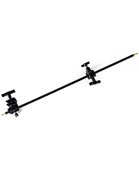 Savage 40" Stainless Steel Chrome/Black Grip Arm with Gobo Clamps