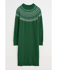 Seasalt Cornwall Women's Bird Ring Long Sleeve Dress