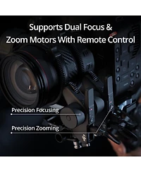 Dji Rs 4 Pro Combo, 3-Axis Gimbal Stabilizer for Dslr & Cinema Cameras, Native Vertical Shooting, 4.5kg/10lbs Payload, with Image Transmitter & Focus