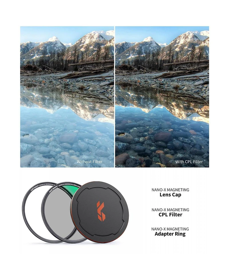 K&F Concept 72mm Nano-x Cpl Magnetic Filter