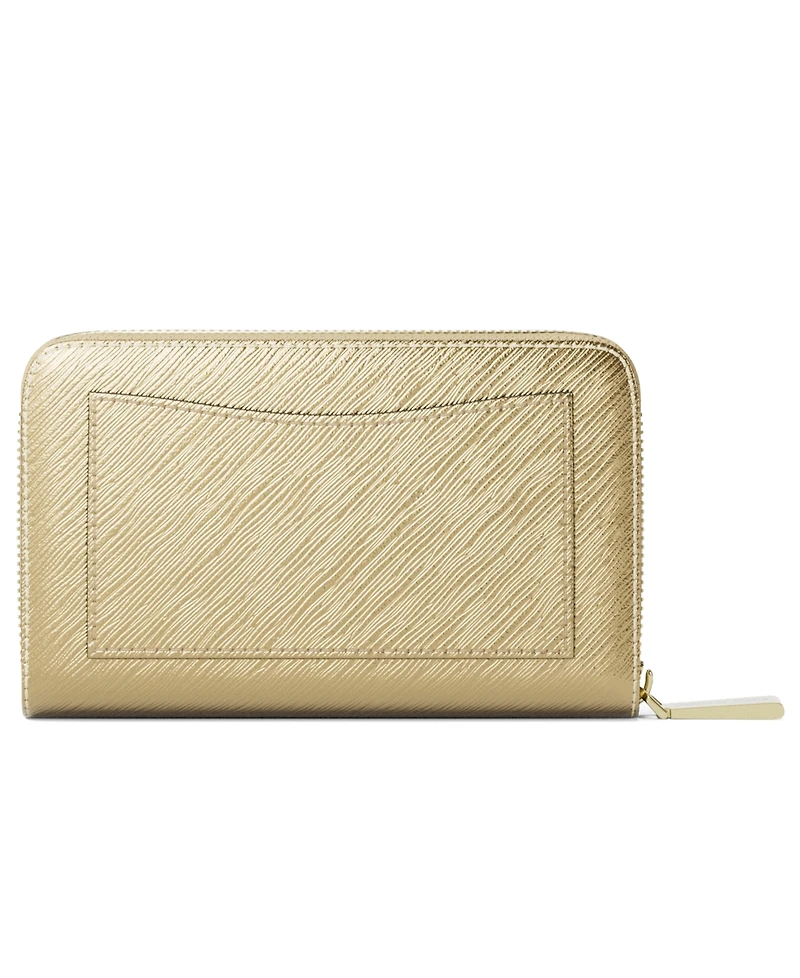 Michael Kors Women's Jet Set Small Zip Around Card Case