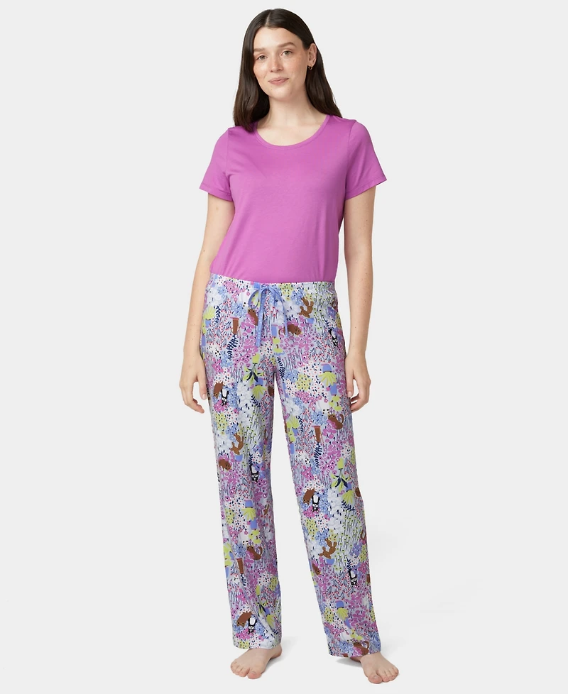 Hue Women's Printed Long Pajama Pants