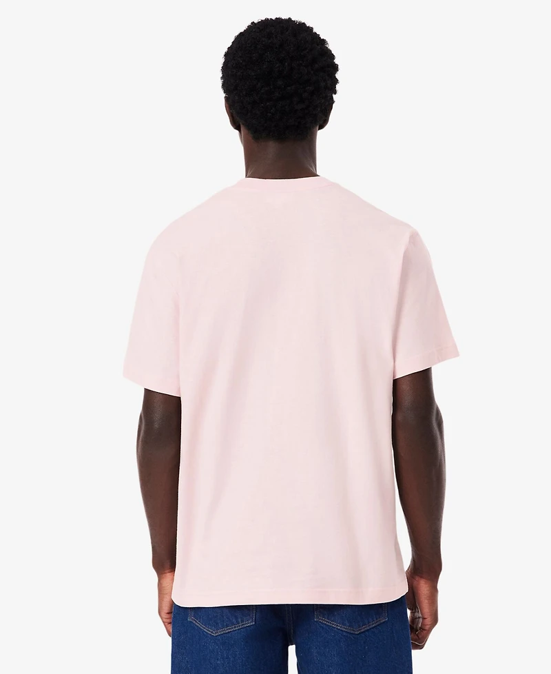 Lacoste Men's Classic Fit Short Sleeve Crewneck Logo T-Shirt