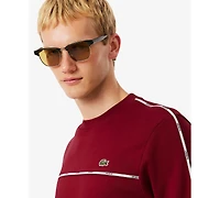 Lacoste Men's Logo Trim Long Sleeve Sweatshirt